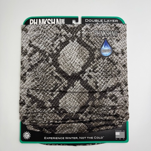 PHUNKSHUN Accessories - PHUNKSHUN Reversible Thermal Tube Neck Gaiter Facemask